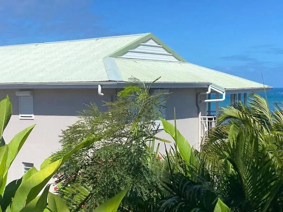 T2 Vue Mer Proche Tartane & Acces Direct Plage La Trinite 0*,  Martinique